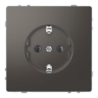 Merten Prise SCHUKO anthracite avec bornes à vis MEG2301-6034