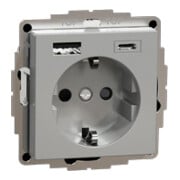 Merten Prise Schuko avec chargeur USB MEG2367-0460-1