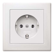 Merten Prise SCHUKO avec plaque de recouvrement complète pws MEG2301-1619-1