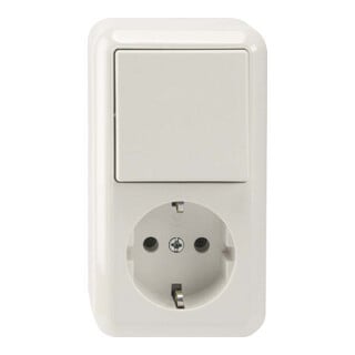 Merten Prise SCHUKO combinée 1-polaire blanc polaire AP MEG3495-8719