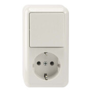 Merten Prise SCHUKO combinée 1-polaire blanc polaire AP MEG3495-8719-1