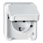 Merten Prise SCHUKO gris clair MEG2300-8029-1