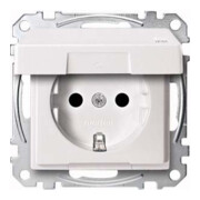 Merten Prise SCHUKO pws avec couvercle rabattable IP44 MEG2314-0419-1