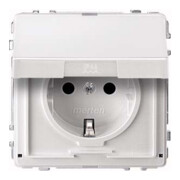 Merten Prise SCHUKO pws avec couvercle rabattable MEG2310-7219-1