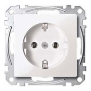 Merten Prise SCHUKO pws/gl avec borne à vis MEG2301-0319-1