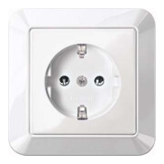 Merten Prise SCHUKO pws/gl avec plaque de recouvrement complète MEG2301-1019-1