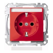 Merten Prise SCHUKO rrt avec champ d’écriture MEG2302-0306-1