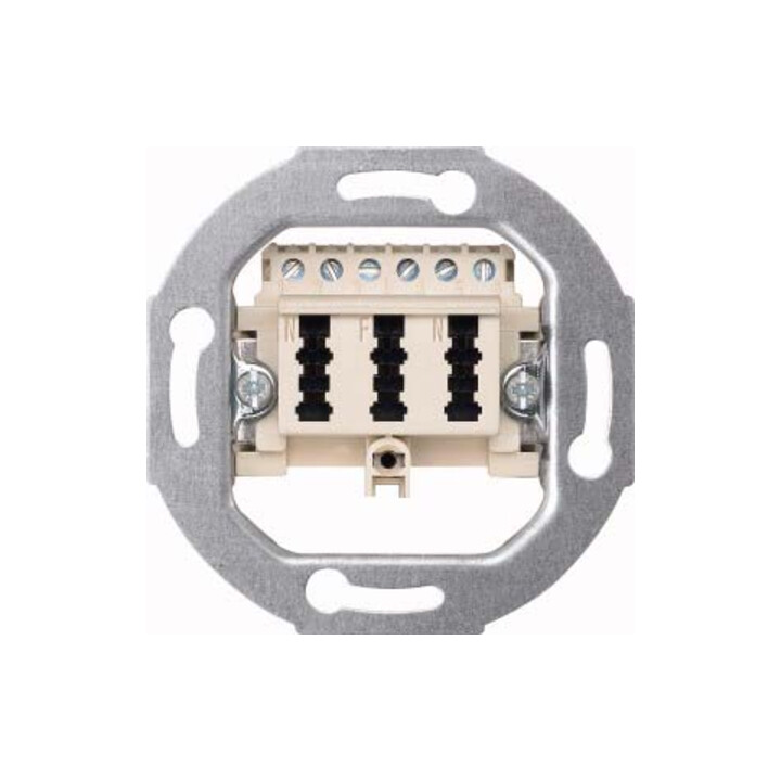 Merten Prise TAE 3f. blanche 3x6 NFN 465236