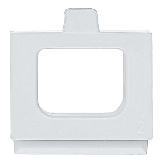 Merten Raccord gris clair MEG3963-8029 (10 pièces)