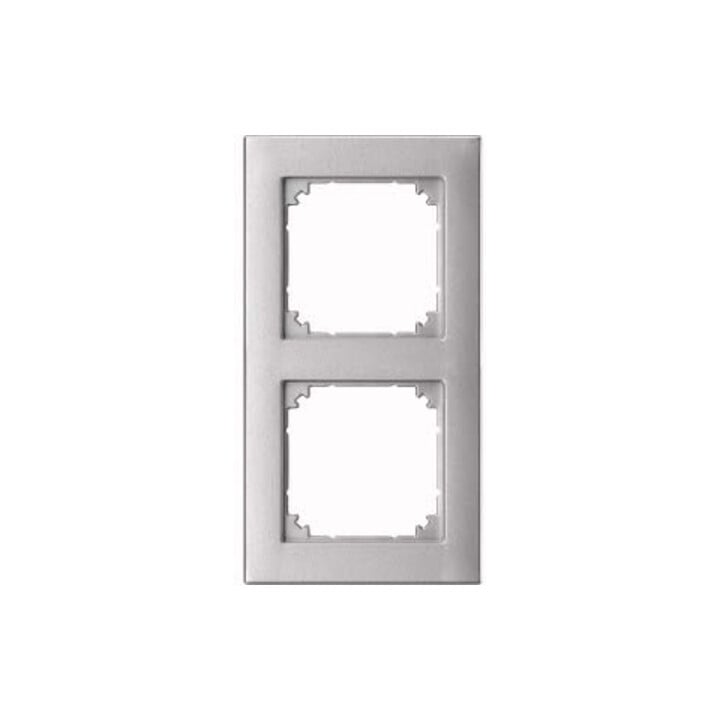 Merten Rahmen 2f.alu bündiger Einbau 488260