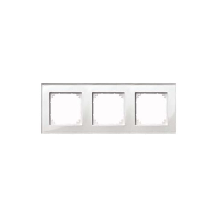 Merten Rahmen Glas 3f.bril/ws waage/senkrecht 489319