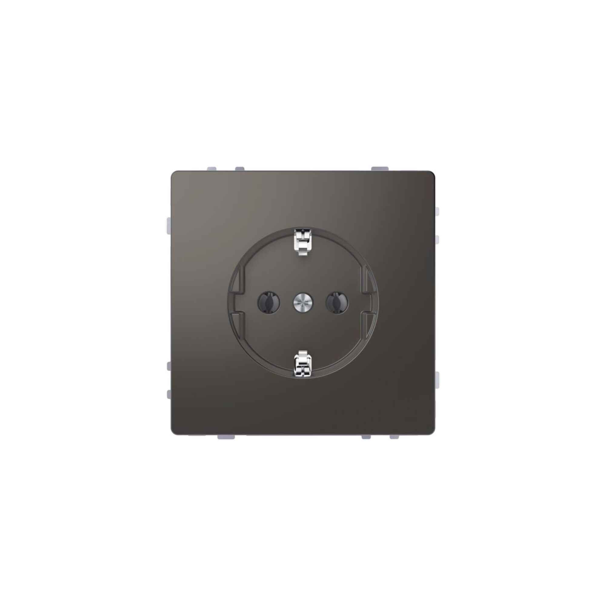 Merten SCHUKO-Steckdose anth mit Steckklemmen MEG2301-6034