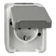 Merten SCHUKO-Steckdose lichtgrau MEG2301-8029-1