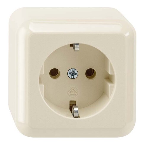 Merten SCHUKO-Steckdose weiß AP MEG2301-8744