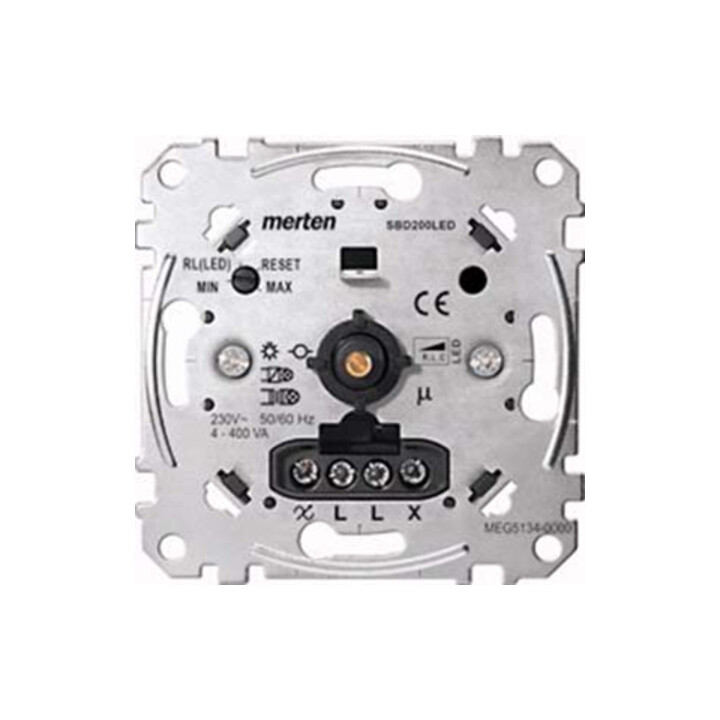 Merten Univers. insert variateur rotatif pour lampes LED MEG5134-0000