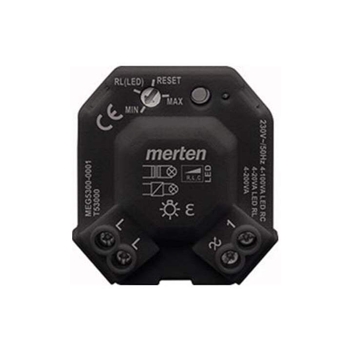 Merten Universal LED Dimmermodul schwarz MEG5300-0001