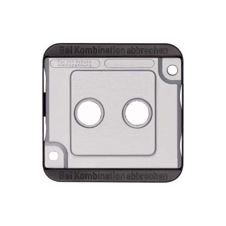Merten Zentralplatte mat/si für Antennendose 294660
