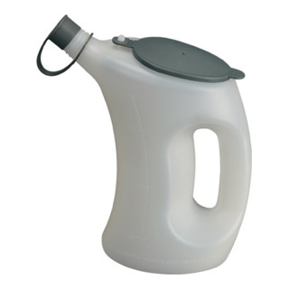 Messbecher 3l m.Schutzdeckel/Schutzkappe am Auslauf HDPE PRESSOL