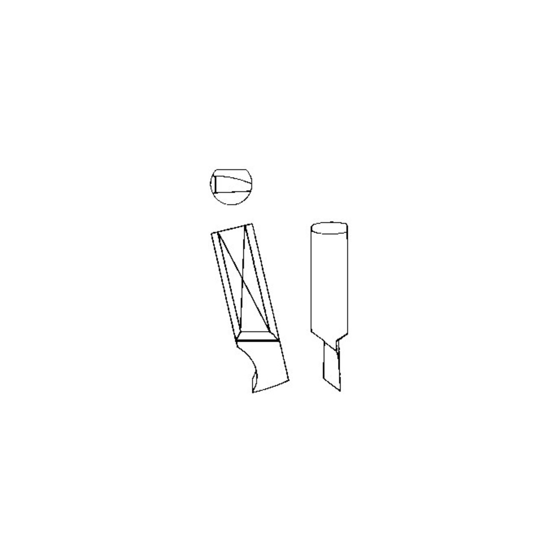 Messer HSSE pour coupe-cercle 00+00A422 GFS