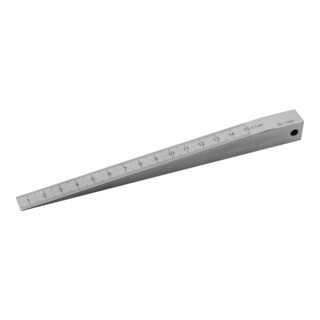 Messkeil, Messbereich 0,5-11 mm, Material Stahl, Ablesung 0,1 mm - Borrmann  Shop