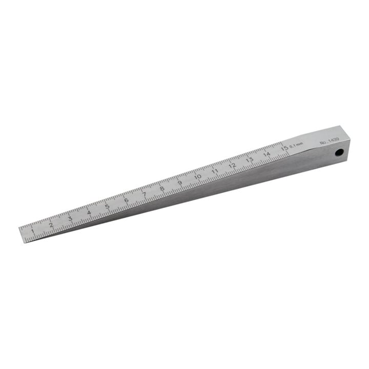 Messkeil 0,5-15mm STA Abl.0,1mm