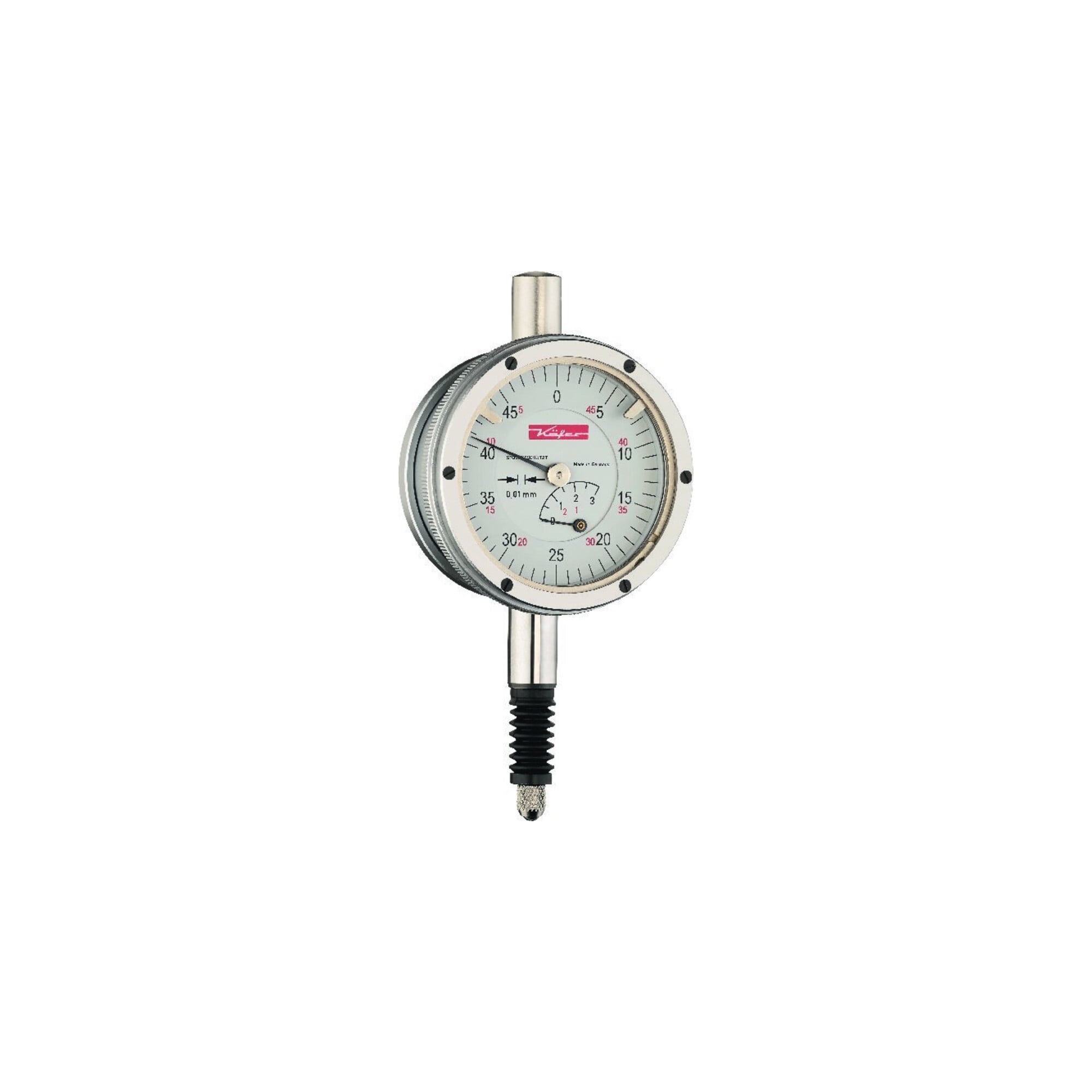 Messuhr FM1000 SW 1mm Abl.0,001mm m.Stoßschutz KÄFER
