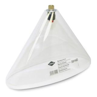 MESTO 3914D Spritzschirm oval mit Düse