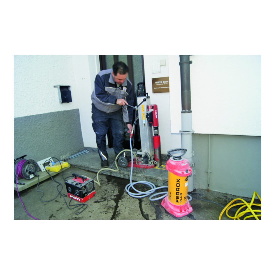 MESTO Druckwasserbehälter FERROX H20, 10 Liter