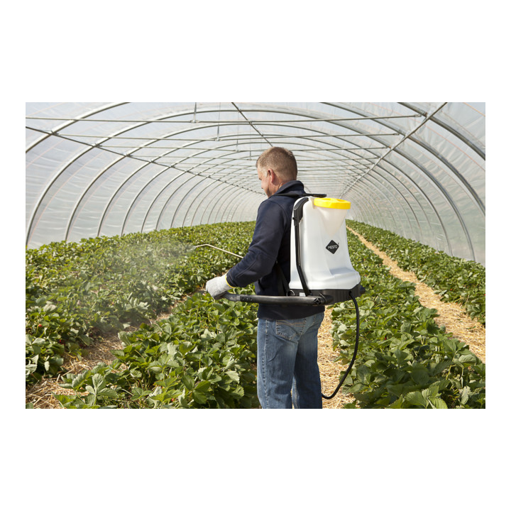 MESTO RS125 rugspuit, 12,0 L kunststof pomp