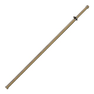 MESTO Verlängerungsrohr 3690 ausziehbar 80-150 cm Messing