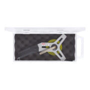 KS Tools Mètre ruban cadre avec bande en acier jaune-2