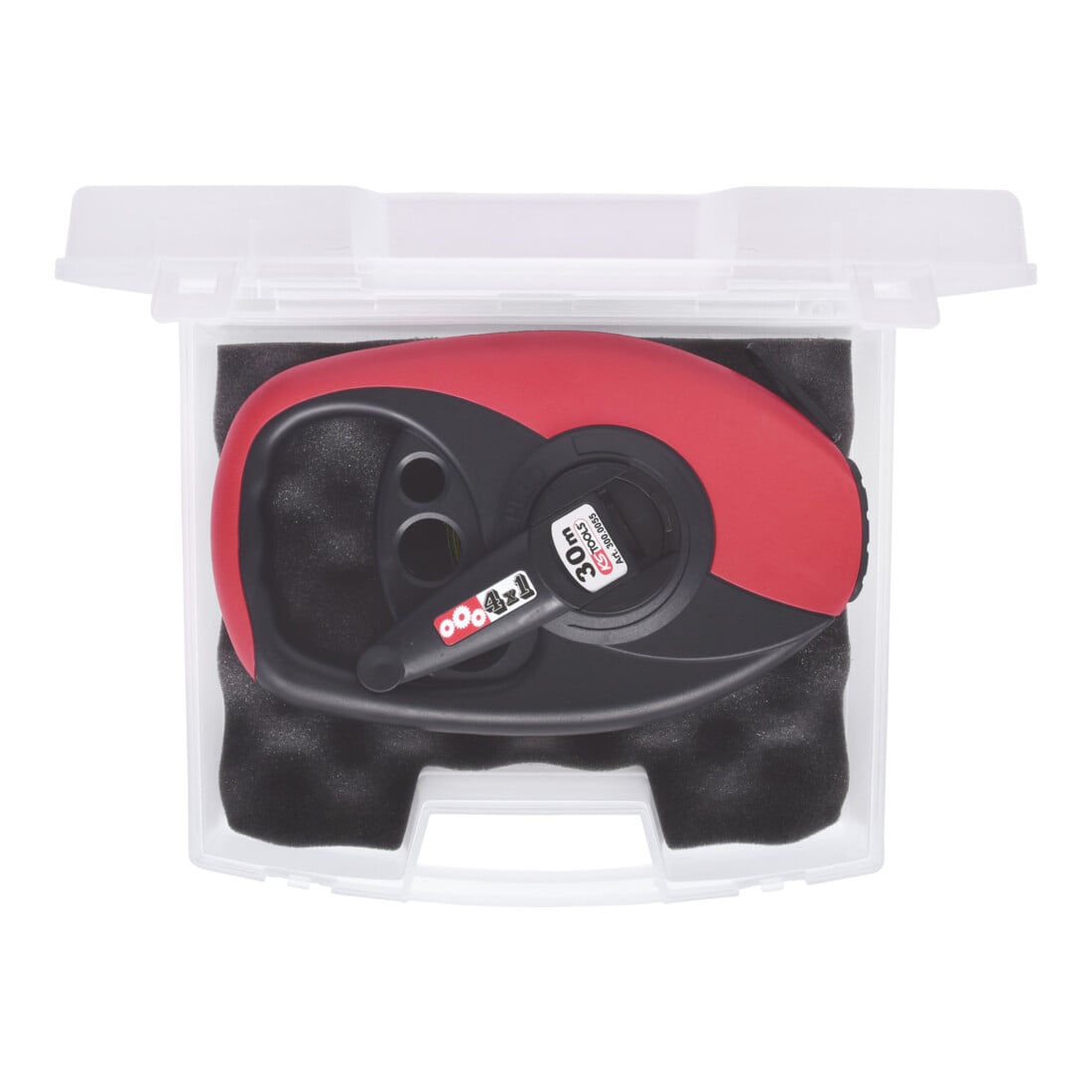 KS Tools Mètre ruban cadre avec bande en acier jaune, boîtier plastique