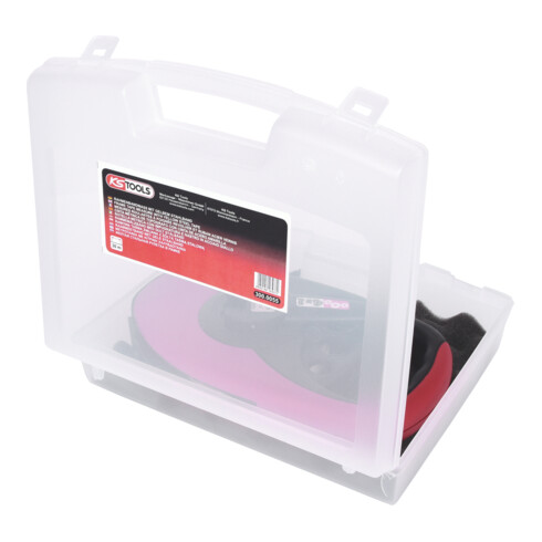 Mètre ruban à cadre KS Tools avec ruban en acier jaune, boîtier en plastique