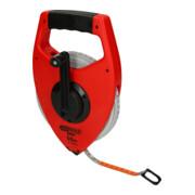 KS Tools Mètre ruban cadre avec bande en acier jaune, boîtier plastique-4