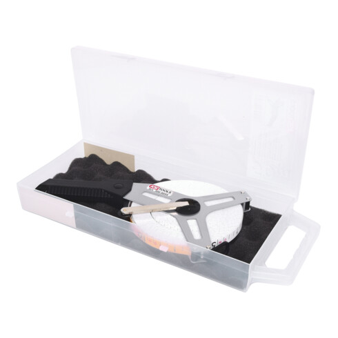 Mesure roulante, 13mm, ruban fibre, 50 m