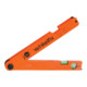 Mesureur d'angle Winkelfix plage de mesure 0-180 degr. L. manche 43 cm NEDO-1