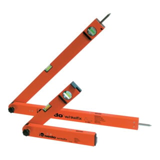 Mesureur d'angle Winkelfix plage de mesure 0-180 degr. L. manche 60 cm NEDO