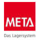 Meta Boden KR 230 1000 x 400 mm verzinkt für Kragarme Light und Medium + Verschraubung