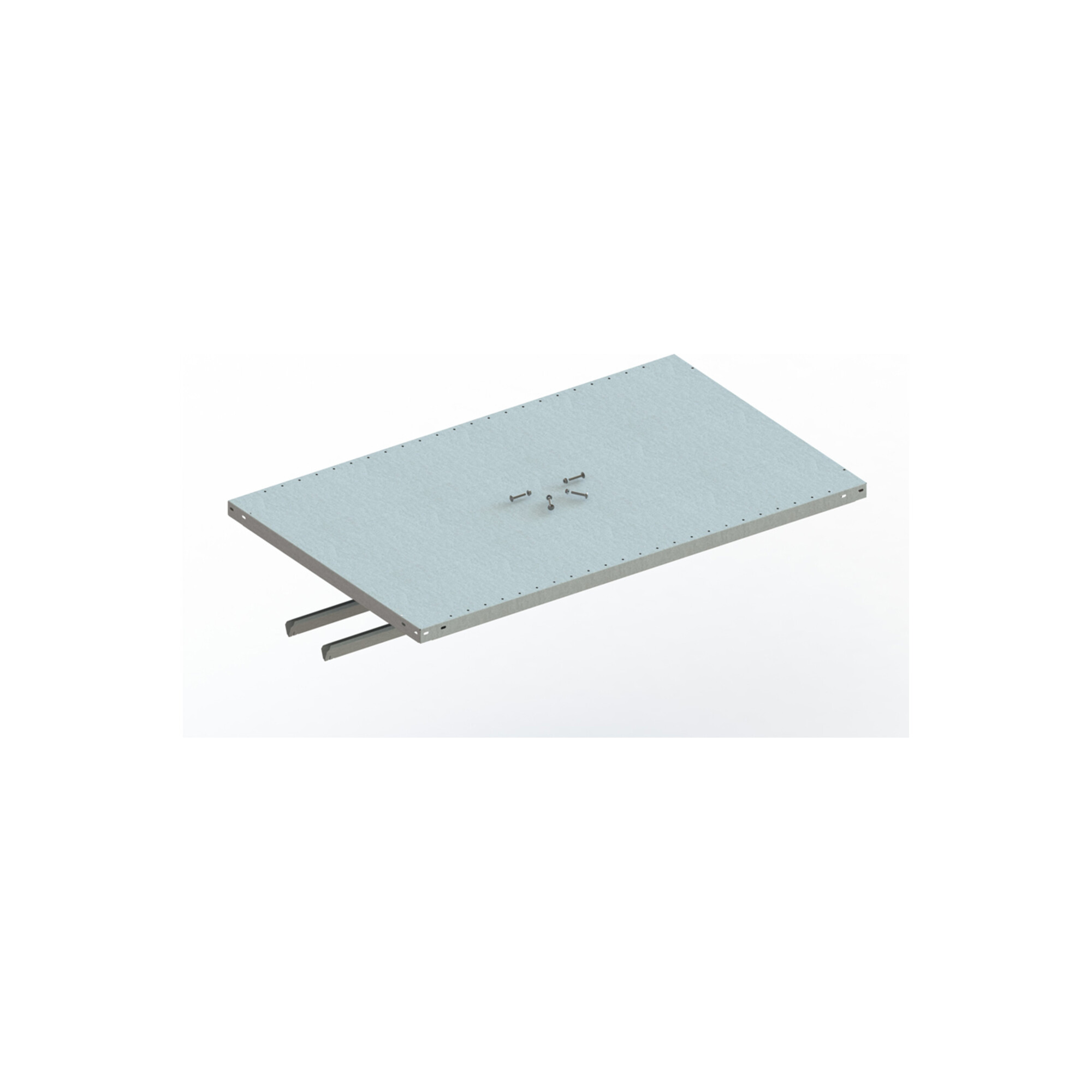 Meta Boden KR 330 1300 x 800 mm verzinkt für Kragarm Medium + Verschraubung
