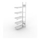Meta Büro-Anbauregal S3 COMPACT 1850 x 750 x 300 mm verzinkt