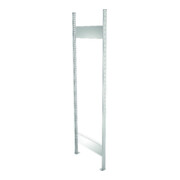 META Cadre support H2000xP600mm argent, galvanisé