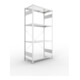 Set Fachboden-Anbauregal CLIP SET + Fachbodenregal CLIP SET + Fachboden MS 230 CLIP 1000x500 mm