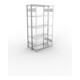 META CLIP150 Doppelregal 2000x1000x(300+300) mm, mit 2x5 Böden, 150 Kg Fachlast, verzinkt
