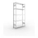 META CLIP230 Fachbodenregal 2000x1000x300 mm, mit 5 Böden, 230 Kg Fachlast, verzinkt