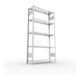 META CLIP230 Fachbodenregal 2000x1000x300 mm, mit 5 Böden, 230 Kg Fachlast, verzinkt