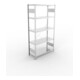 META CLIP230 Fachbodenregal 2000x1000x400 mm, mit 5 Böden, 230 Kg Fachlast, verzinkt