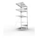 META CLIP230 Fachbodenregal 2000x1000x600 mm, Anbauregal mit 5 Böden, 230 Kg Fachlast, verzinkt