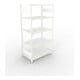 META CLIP230 Fachbodenregal 2000x1000x600 mm, mit 5 Böden, 230 Kg Fachlast, lichtgrau