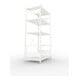 META CLIP230 Fachbodenregal 2000x1000x600 mm, mit 5 Böden, 230 Kg Fachlast, lichtgrau