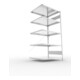 META CLIP230 Fachbodenregal 2000x1000x800 mm, Anbauregal mit 5 Böden, 230 Kg Fachlast, verzinkt